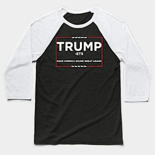 Vote Trumpets 2016 (Donald Trump Logo - White) Baseball T-Shirt